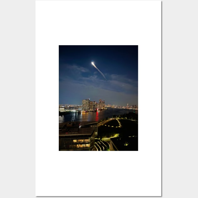 Shooting Star NYC Wall Art by emiliapapaya